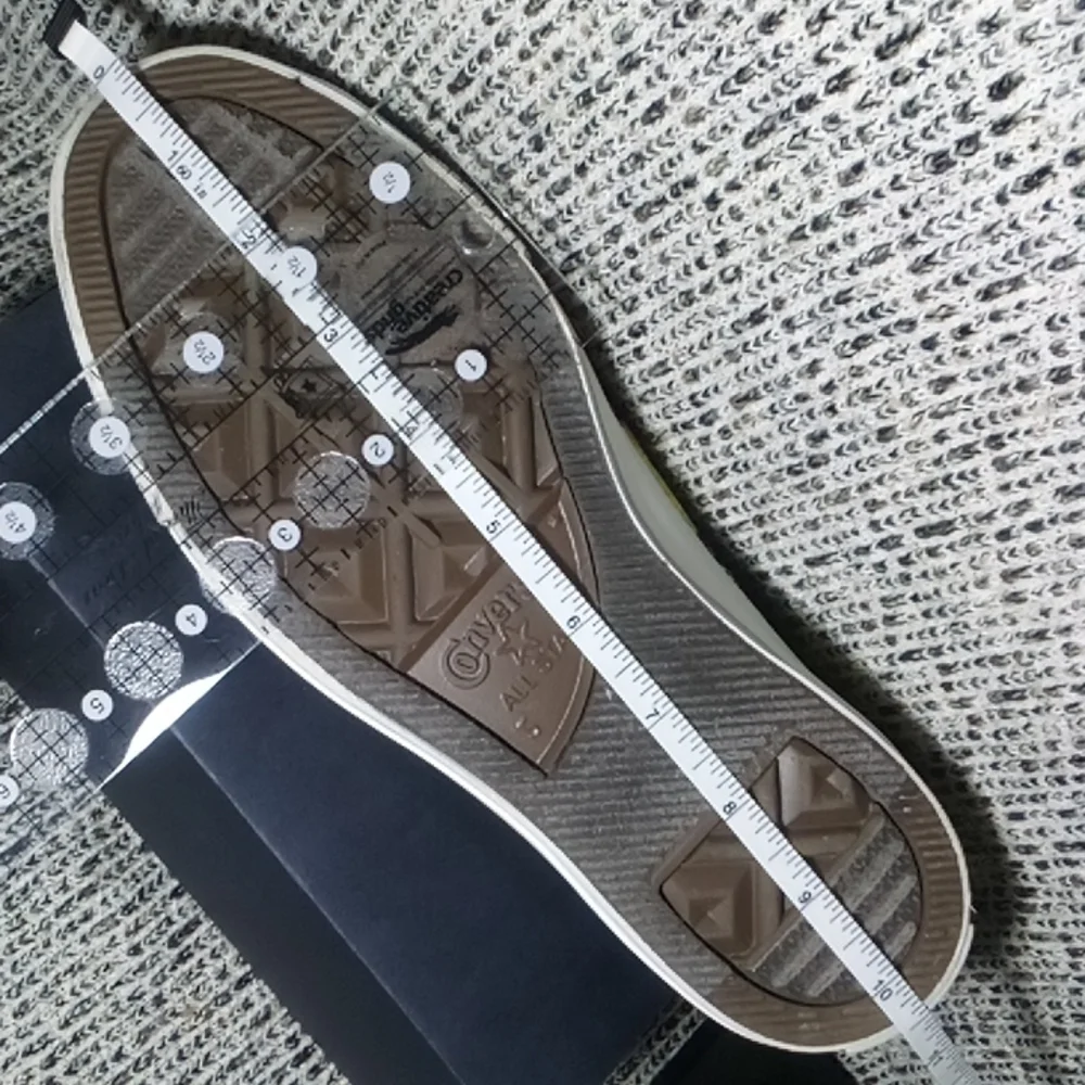 EUC Converse Rare Chuck Taylor All Star Floral Squares Hi Oxford 542558F - Picture 8 of 9